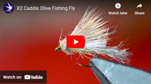 Tying the X2 Caddis Fishing Fly